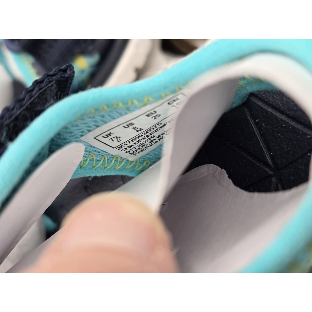 Clarks - Kids - Adjustable Sandals, SurfingTide K - Navy Marine Dinosaur‎ Sz 8 M - Picture 11 of 13